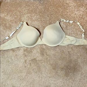 Beige Push Up Bra